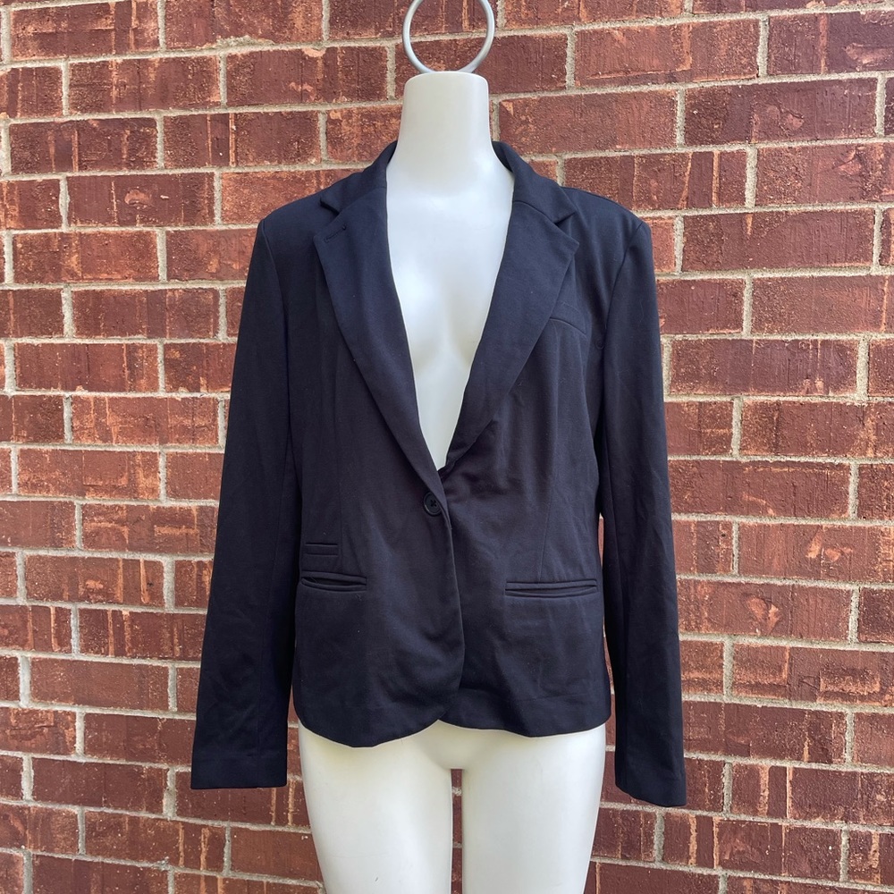 Merona Black Padded Blazer (Large)